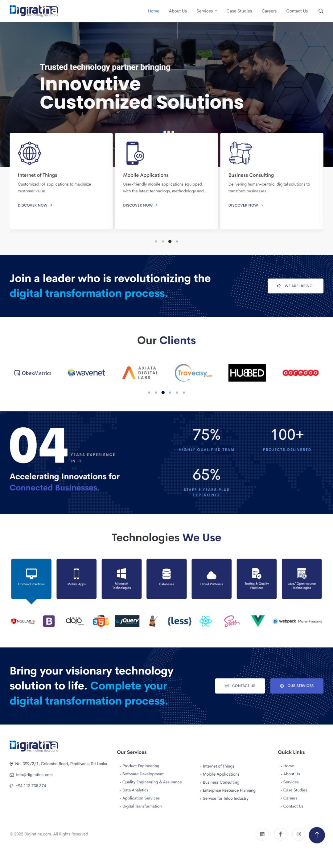 Digiratina Technology Solutions - Asoka Semage